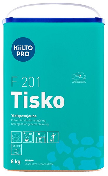 Kiilto Pro F 201 Tisko 8kg 60200 general cleaning powder