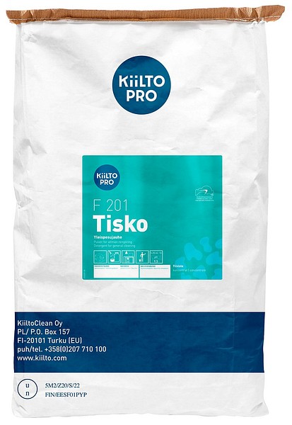 Kiilto Pro F 201 Tisko 20kg 60201 yleispesujauhe