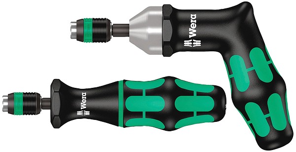 Weras torque screwdrivers with factory pre-set value  