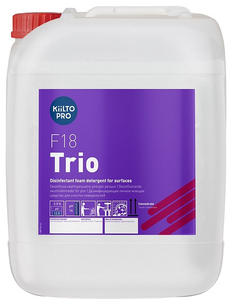 Kiilto Pro F 18 Trio 20L 60174 Disinfectant foam detergent