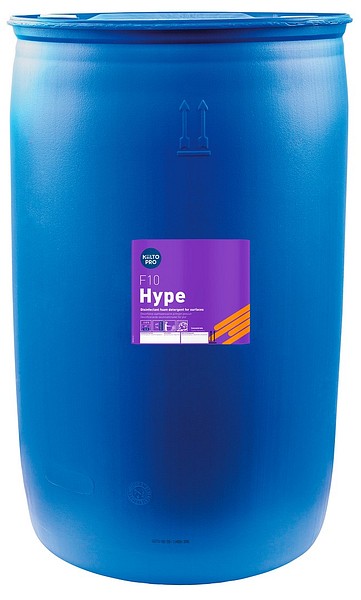 Kiilto Pro F 10 Hype 200L 60034 Disinfectant foam detergent