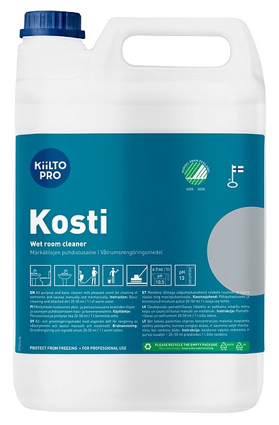 Kiilto Pro Kosti 5L T7431.005 for wc/washroom 3/pack