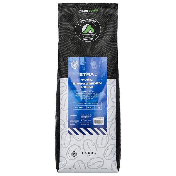 Coffee for working heroes RFA 1kg Medium roast papukahvi RFA