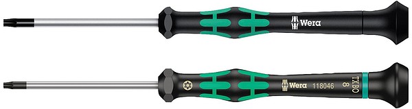 Torx BO ruuvitaltat pienelektroniikalle  