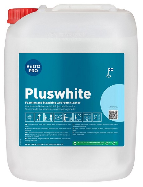Kiilto Pro Pluswhite 20L 41100 valkaiseva puhdistusaine