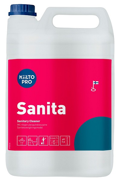 Kiilto Pro Sanita 5L T7452.005 WC-rengöring 6st/fp
