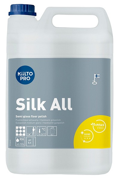 Kiilto Pro Silk All 5L 41055 floor wax 3pcs/box