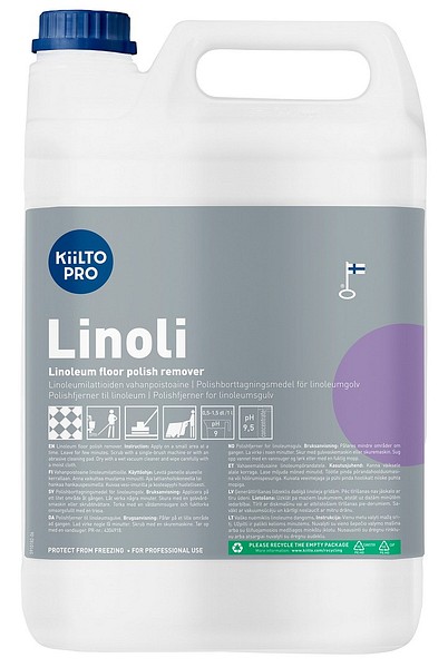 Kiilto Pro Linoli 5L T7048.005 vahanpoistoaine 3 kpl/ltk