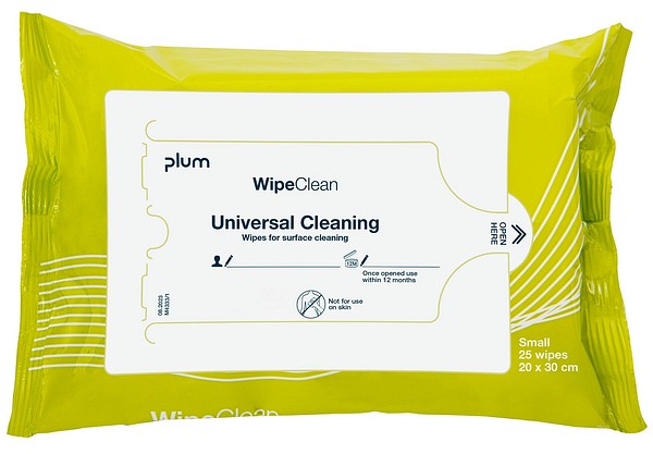 WipeClean Universal Cleaning 25kpl 5231 yleispuhdistuspyyhe 20 pak/ltk