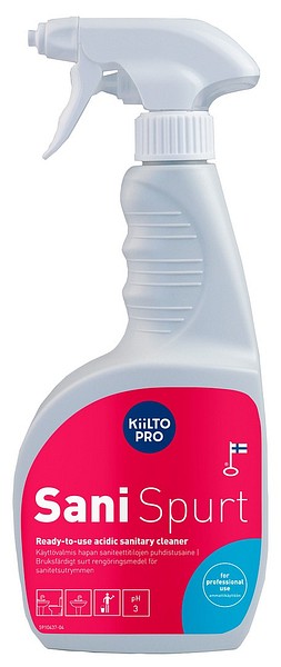 Kiilto Pro Sani Spurt 750ml 41002 wc-puhdistusaine 6 kpl/ltk