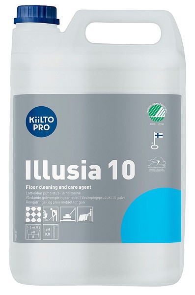 Kiilto Pro Illusia 10 5L 41087 puhdistus- ja hoitoaine 3/pak