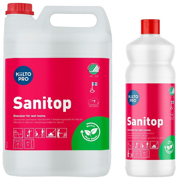 Kiilto Pro Sanitop saniteettipuhdistusaineet  