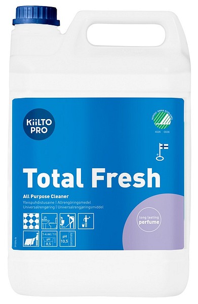 Kiilto Pro Total Fresh 5L 63350 universal detergent 3pcs/pack