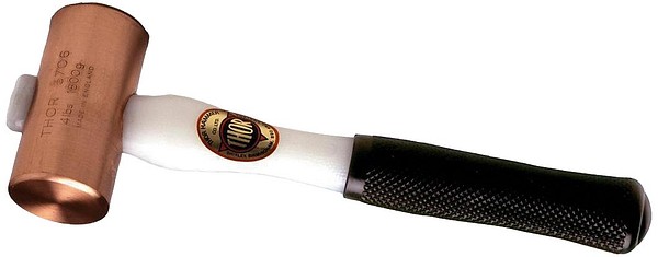 Kopparhammare 670g med plastskaft Thor 24-5703