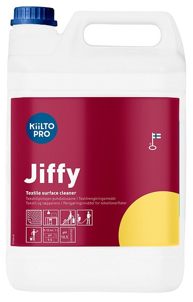 Kiilto Pro Jiffy 5L T7406.005 textile surfaces 3/pack