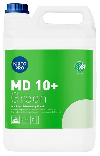 Kiilto Pro MD 10+ Green 5L 63020 koneastianpesuaine 3 kpl/ltk