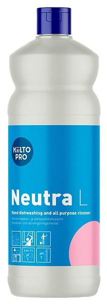 Kiilto Pro Neutra L 1L 63060 astianpesuaine 6 kpl/ltk