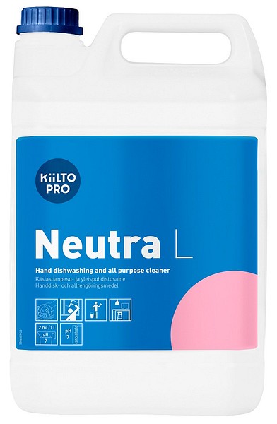 Kiilto Pro Neutra L 5L 63061 astianpesuaine 3 kpl/pak