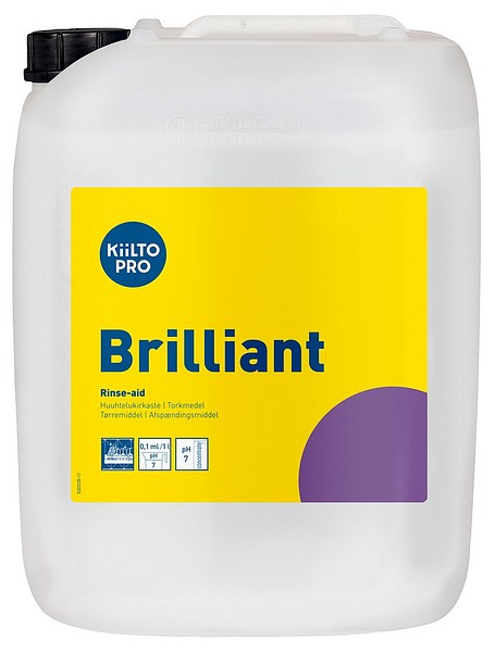 Kiilto Pro Brilliant 20L 63136 Rinse-aid