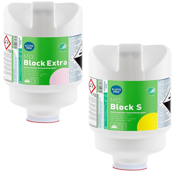 Kiilto Pro MD Block machine dishwashing detergent  