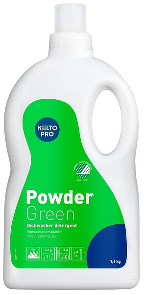 Kiilto Pro Powder Green 1,6kg 63219 dishwasher deterg. 4 pcs/box