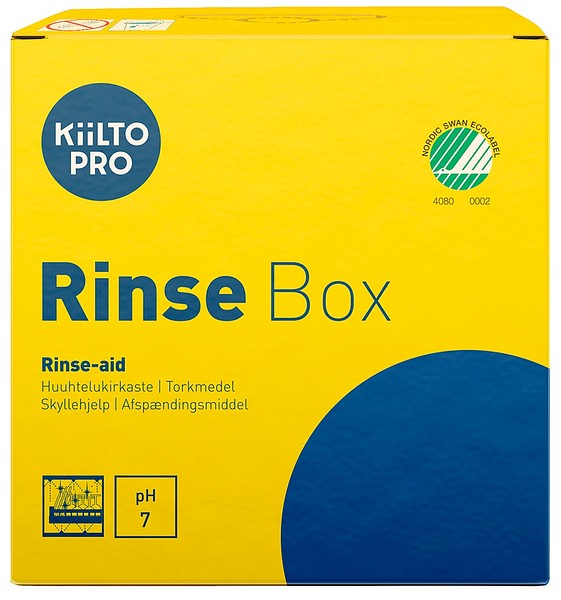 Kiilto Pro Rinse Box Rinse-Aid rinse aid  