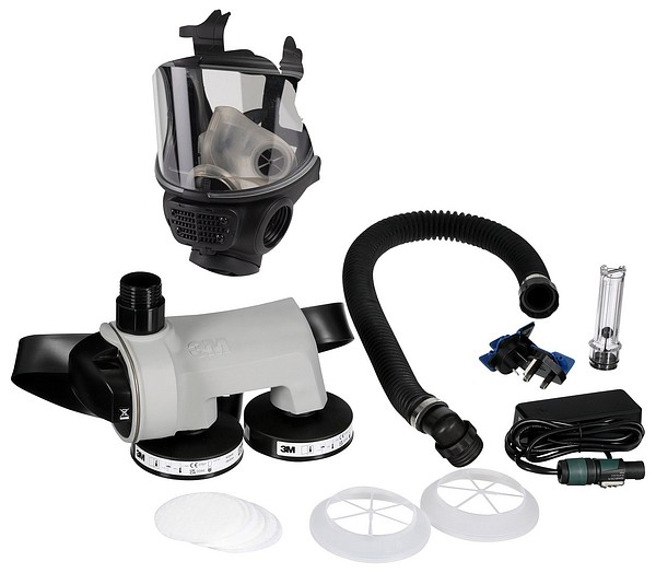 Respiratörsats 3M PF2-600E-ASB-FF-302 Asbestsats  