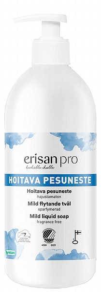 Erisan Pro hoitava pesuneste 500ml 8020 hajusteeton 6 kpl/ltk