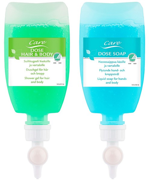 Care Dose liquid soaps  