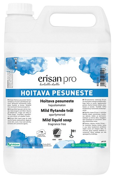 Erisan Pro caring liquid soap 5L 8021 liquid soap 3 pcs/pak