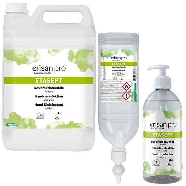 Erisan Pro Etasept hand sanitizers  