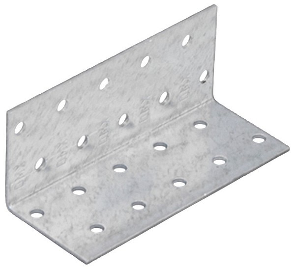 Angle bracket 40x40x100x2,5 KM14 Hot-dip galvanized symmetrical