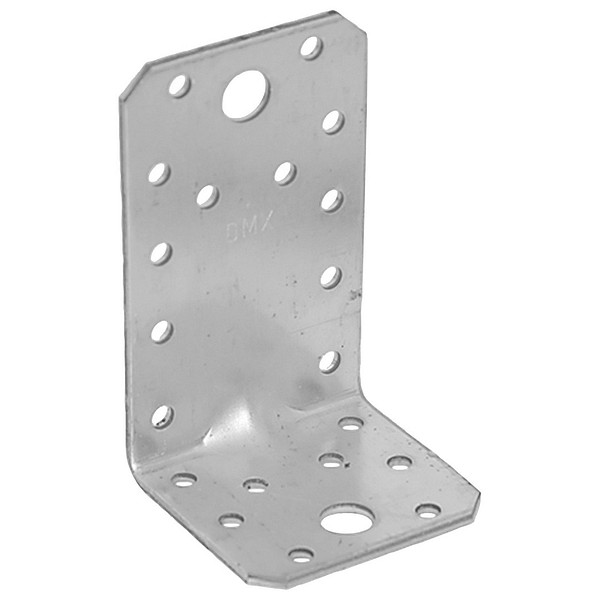 Vinkelplåt 90x50x55x2,0 först. KPL3 varmförzinkad asymmetr.