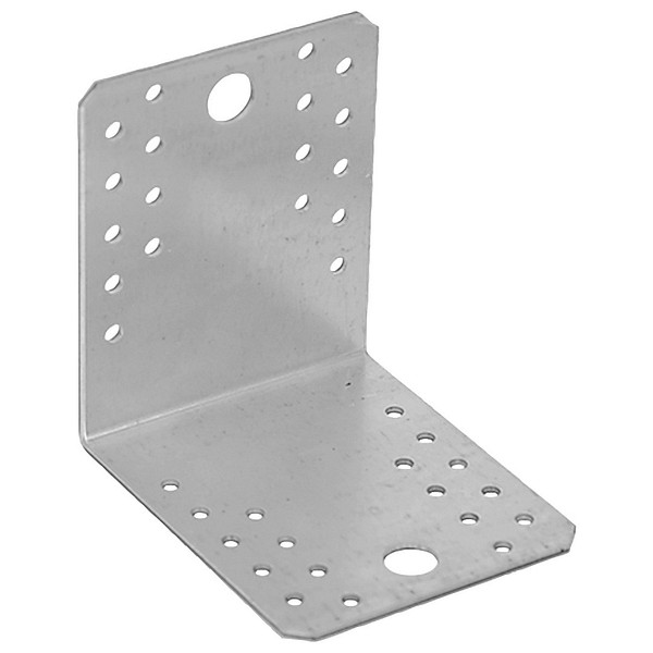 Vinkelplåt 105x105x90x2,5 KL5 varmförzinkad symmetrisk
