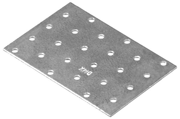 Spikplåt 80x120x2,0 PP33 varmförzinkad