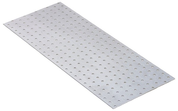 Spikplåt 200x500x2,0 PP26 varmförzinkad