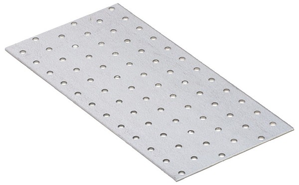 Spikplåt 240x120x2,0 PP19 varmförzinkad