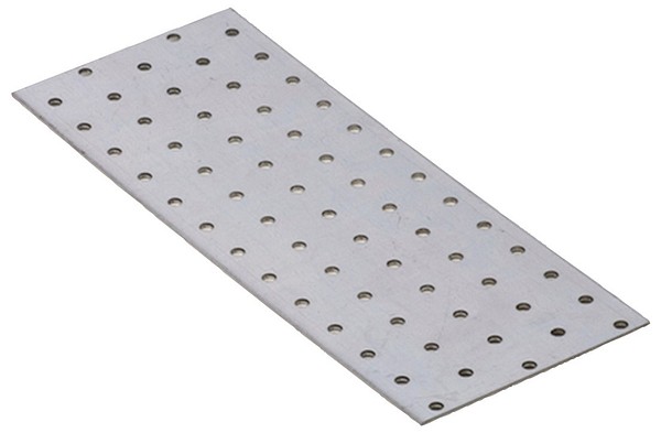 Perforated plate 260x100x2,0 PP14 Hot-dip galvanized