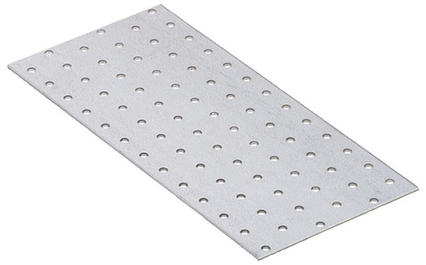 Spikplåt 260x120x2,0 PP20 varmförzinkad