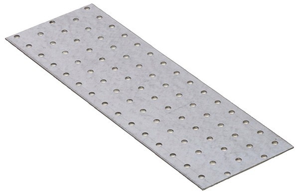 Perforated plate 300x100x2,0 PP15 Hot-dip galvanized