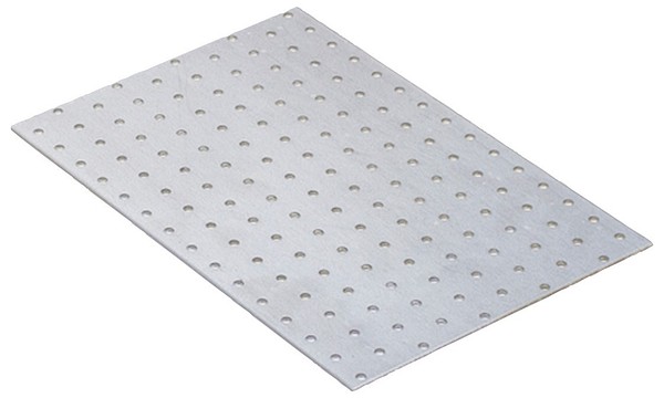 Spikplåt 300x200x2,0 PP24 varmförzinkad