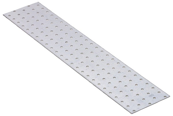 Perforated plate 500x100x2,0 PP17 Hot-dip galvanized