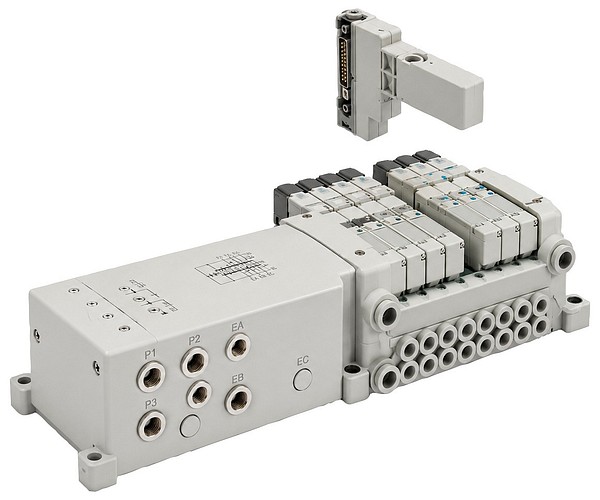 VQC4000 basplatta 2 posit. G3/8 VV5QC41-0203FSD0
