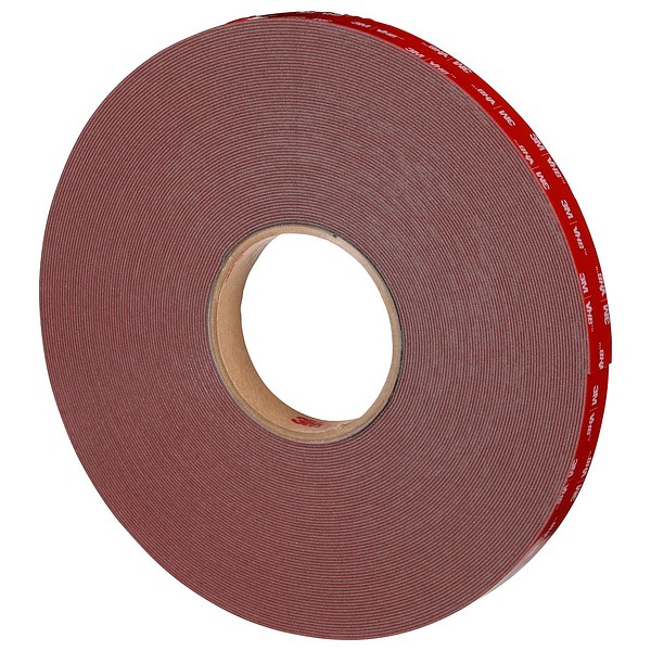 3M VHB Tape Max 060GF, 19mm/33m Grey 0.6mm, liner film