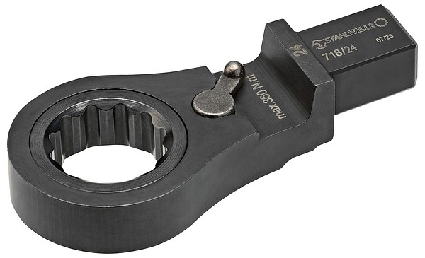 Ratchet ring head  718/22 22mm Stahlwille 58170222