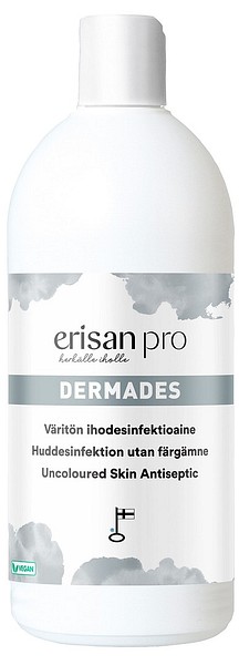 Erisan Pro Dermades 500ml väritön 8047 ihodesinfektioaine 10 kpl/ltk