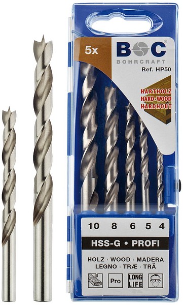Bohrcraft 3110 HSS-G puupora  