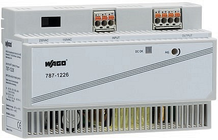Kompakt strömförsörjning 230 V AC/DC 24 V, 6,0 A