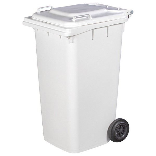 Jäteastia 240L ICS valkoinen P140240W 72x58x106cm I.C.S Spa