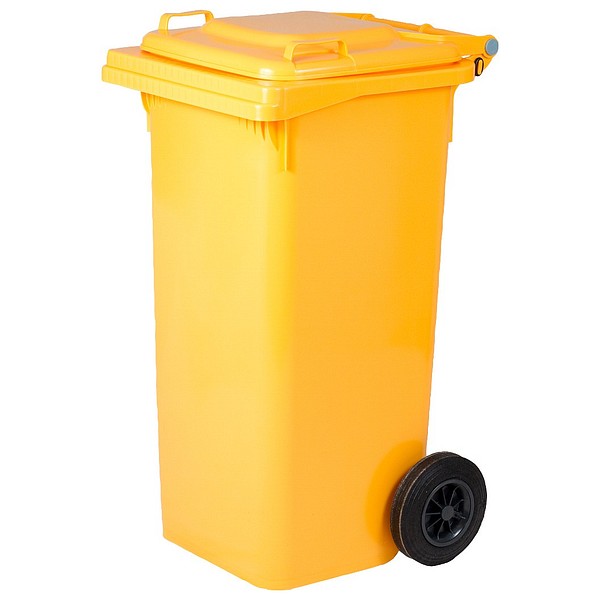 Jäteastia 120L ICS keltainen P140120G 55x50x94cm I.C.S Spa